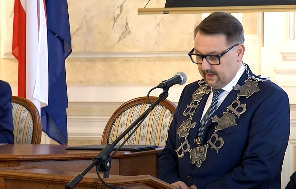 Ślubowanie prezydenta miasta Jarosława Klimaszewskiego